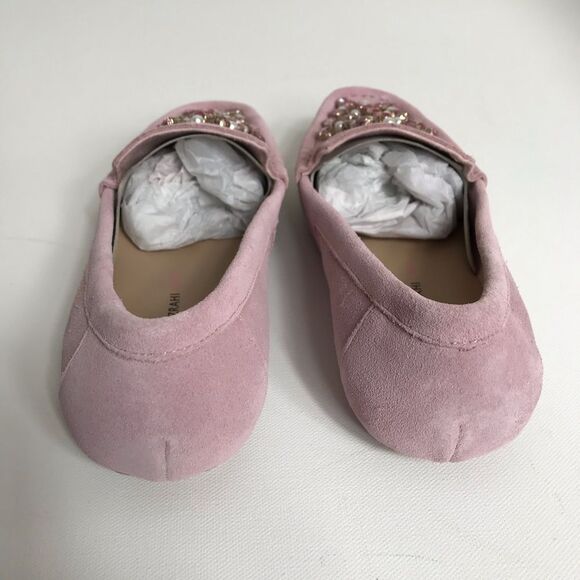 Isaac Mizrahi Suede Embellished Moccasins - Picture 4 of 6